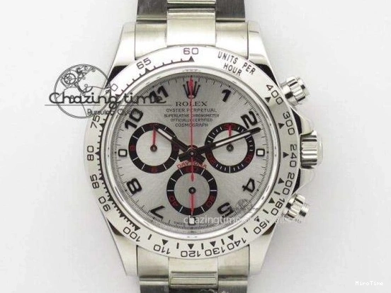 MiroTime 0510 Yacht-Master 116622 SS Bp Maker Best Edition Blue Dial on SS Bracelet SA Bright 2996